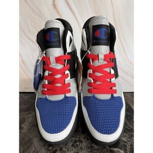 Champion Men\'s 3 ON 3 Hi Sneakers Trainers‎ Sports Shoes Red Blue  Size 10.5 CHAMPIONMEN main image 2